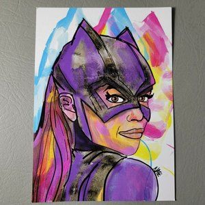 Batgirl Art Print Nate Johnson ComicTom101 Mystery Mail‎ Call DC Comics